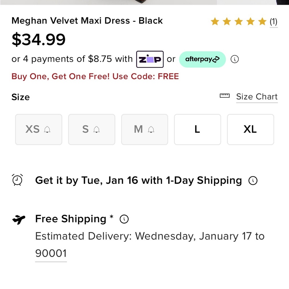 VELVET MAXI DRESS - Picture 4 of 4